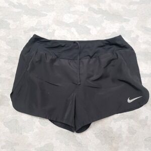 Nike Shorts Womens Medium Black Dri-Fit Drawstring Lined